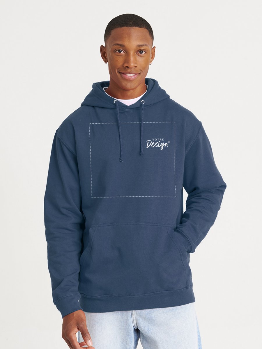 Sweat personnalisé pas cher à capuche