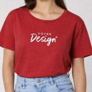 T-shirt bio femme personnalisé (VIP)